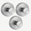 NetScrub Suction Cup Shower Hooks Trio